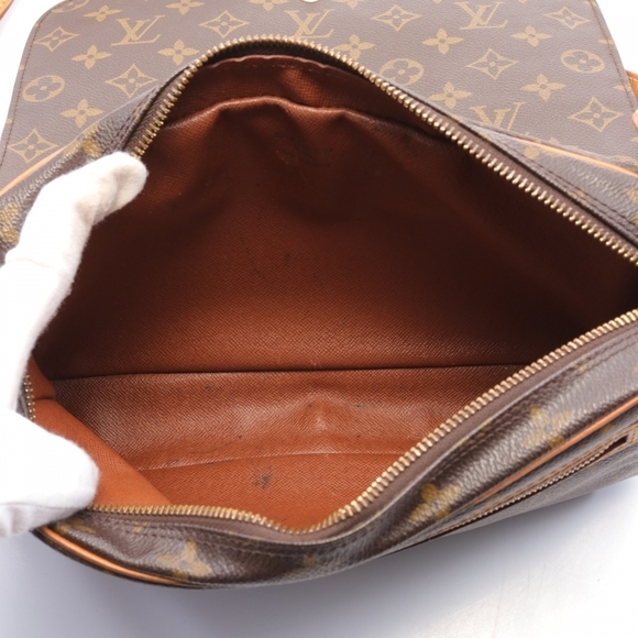 Louis Vuitton Saint germain 28 Monogram Shoulder Bag Leather Brown - Picture 2 of 7